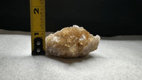 Golden Cube Fluorite Cluster – Moscona Mine, Spain Specimen #2