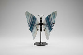 Fluorite Butterfly Wings & Stand #2