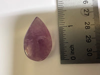 Pear Shape Candy Fluorite Cabochon #15