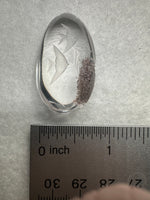Beautiful Garden Quartz with Fish Inner Scene Carving #2