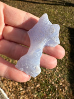 Blue Lace Agate Raw Specimen #6