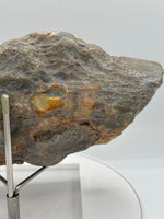 Large Polished Agate with Druzy