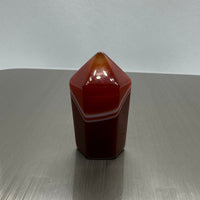 Mini Polished Carnelian Point #1