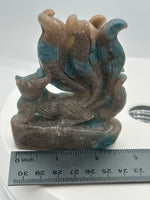 Trolleite Nine-Tailed Fox Carving