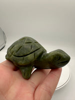 Nephrite Jade Hand Carved Turtle #2