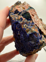 Azurite and Malachite, Tiznit, Morocco