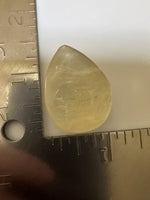 Pear Shape Candy Fluorite Cabochon #23