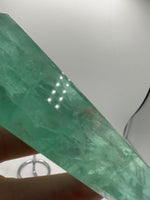 Neon Green Fluorite Scepter #1