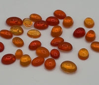 Fire Opal 4x3mm-5x3mm Oval Cabochon