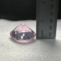 Light Pink Glass Gemstone Paperweight