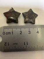 Dragon Blood Jasper Star Pair