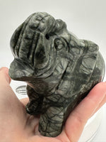 Nephrite Jade Carved Elephant #1