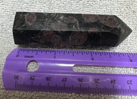Garnet & Astrophyllite Tower #5