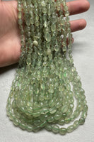 Prehnite Freeform Bead Strand