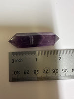 Double Terminated Phantom Amethyst Scepter Wand #24