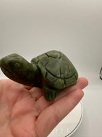 Nephrite Jade Hand Carved Turtle #2