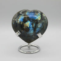Large Beautiful Labradorite Heart