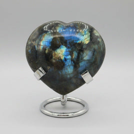 Large Beautiful Labradorite Heart