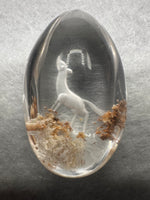 Beautiful Wolf Garden Quartz Inner Scene Carving #2