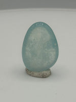 Clear Aquamarine Tumble for Wire Wrapping or Crafts