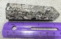Gray Lace Agate Tower #9