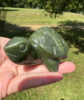 Nephrite Jade Hand Carved Turtle #5
