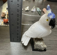 Cockatoo Crystal Carving
