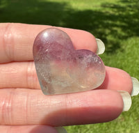 Candy Fluorite Carved Heart #5