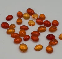Fire Opal 4x3mm-5x3mm Oval Cabochon