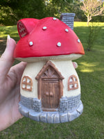 Red Mushroom Fairy House