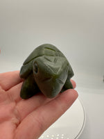 Nephrite Jade Hand Carved Turtle #5