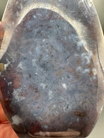 Ocean Jasper Polished Arrow Flame Freeform #1 Multicolor Patterning