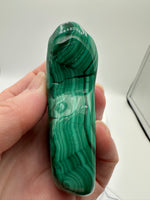 Polished Malachite Freeform Zaire, Africa #7