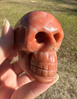 Orange Jade Skull #6
