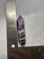 Double Terminated Chevron Amethyst Point #11
