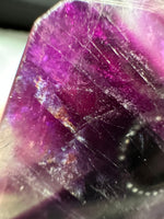 Feather Fluorite Free Form with Rainbow #5