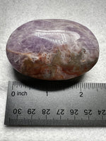 Amethyst Mixed with Stripe Agate Palm Stone #3