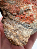 Vanadinite, Old Yuma Mine, Gila County, AZ