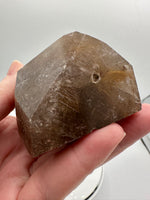 Gold Rutilated Quartz Point #8