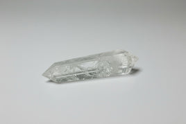 Double Terminated Prasiolite Scepter Wand #3