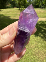 Double Terminated Phantom Amethyst Scepter Wand #5