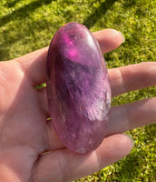 Fluorite Palm Stone #6
