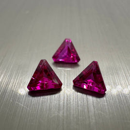 Manmade Pink Sapphire 5mm Modified Triangle