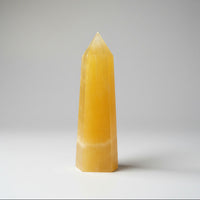 Orange Mexican Calcite Obelisk Tower #3