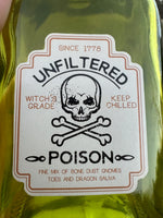 Unfiltered Poison Whimsical Glass Bottle