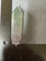 Yttrium Fluorite Double Terminated Wand Scepter #1