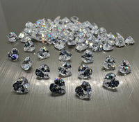 Heart Shape White 5mm Cz