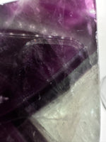 Feather Fluorite Free Form with Rainbows #2