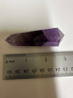 Double Terminated Phantom Amethyst Scepter Wand #10