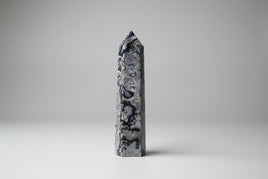 Gray Lace Agate Tower #5